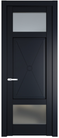   	Profil Doors 1.3.2 PM со стеклом нэви блу